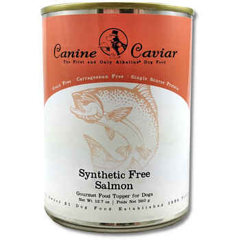 Canine Caviar Grain Free Synthetic Free Salmon Recipe Canned Food 12.7oz, case of 12 product detail number 1.0