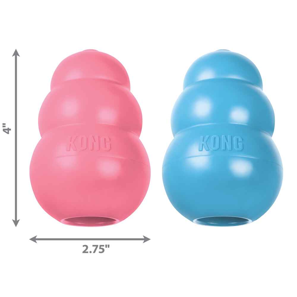 Kong Medium Puppy Teething Toy - Colors May Vary