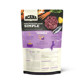ACANA Freeze-Dried Dog Food Morsels Free-Run Duck Recipe Dog Food Topper 8 oz Bag