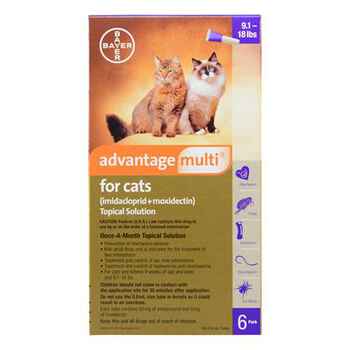 Advantage Multi 6pk Cats 9-18 lbs product detail number 1.0