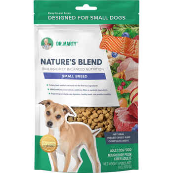 Dr. Marty Nature's Blend Small Breed Freeze Dried Raw Dog Food for Small Dogs 6 oz. product detail number 1.0