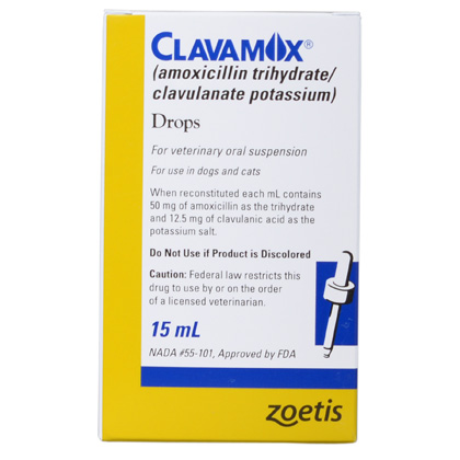 Clavamox For Dogs Dosage Chart
