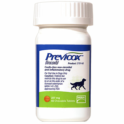 Previcox Dog Dosage Chart