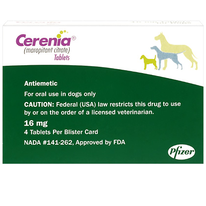Cerenia Dosage Chart For Dogs