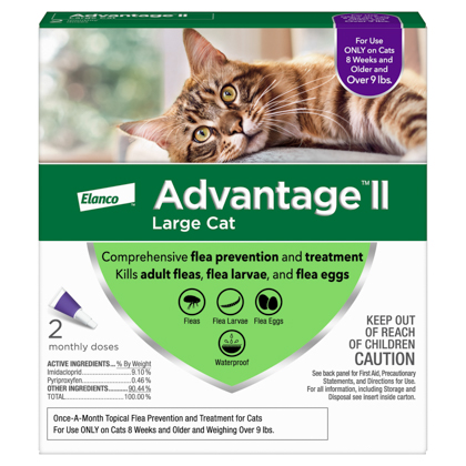 Advantage Dosage Chart For Cats