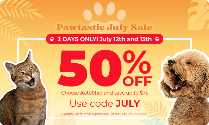 Pawtastic July Sale