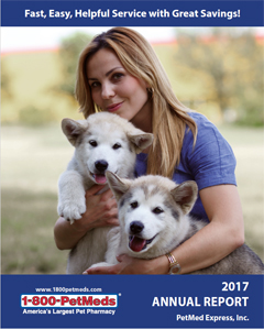 2017 PetMeds Annual Report