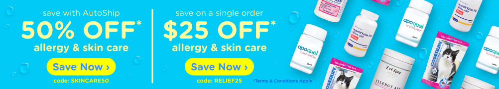 Save 50% on Allergy and Skin Care with AutoShip