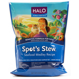 Halo Holistic Sensitive Stomach Dry Cat Food Usage