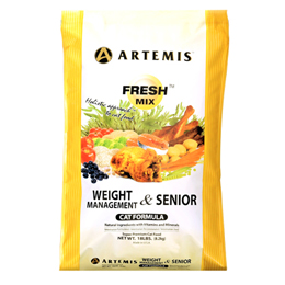 Artemis Weight Management Senior Cat Food Usage