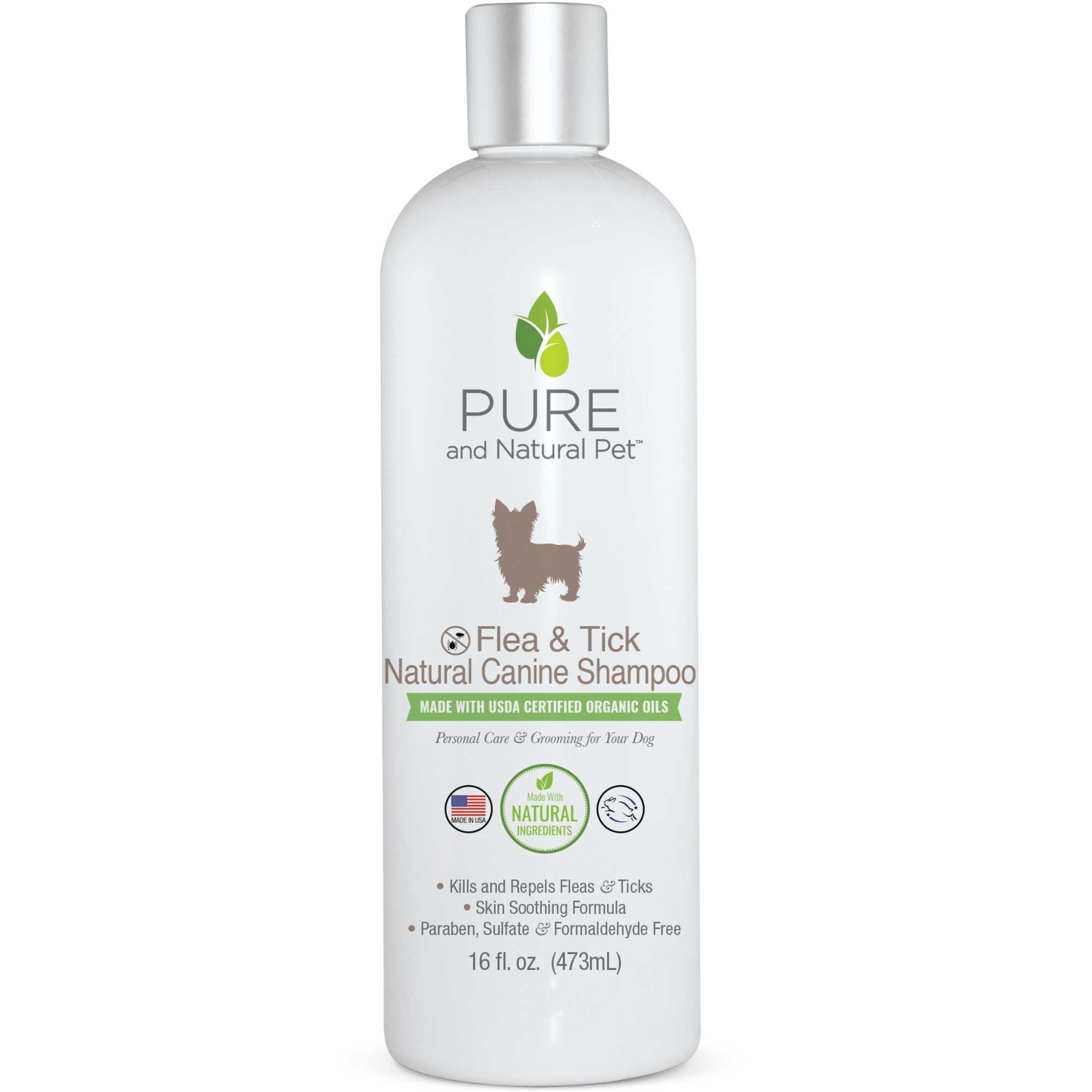 Pure and Natural Pet Flea and Tick Shampoo Usage