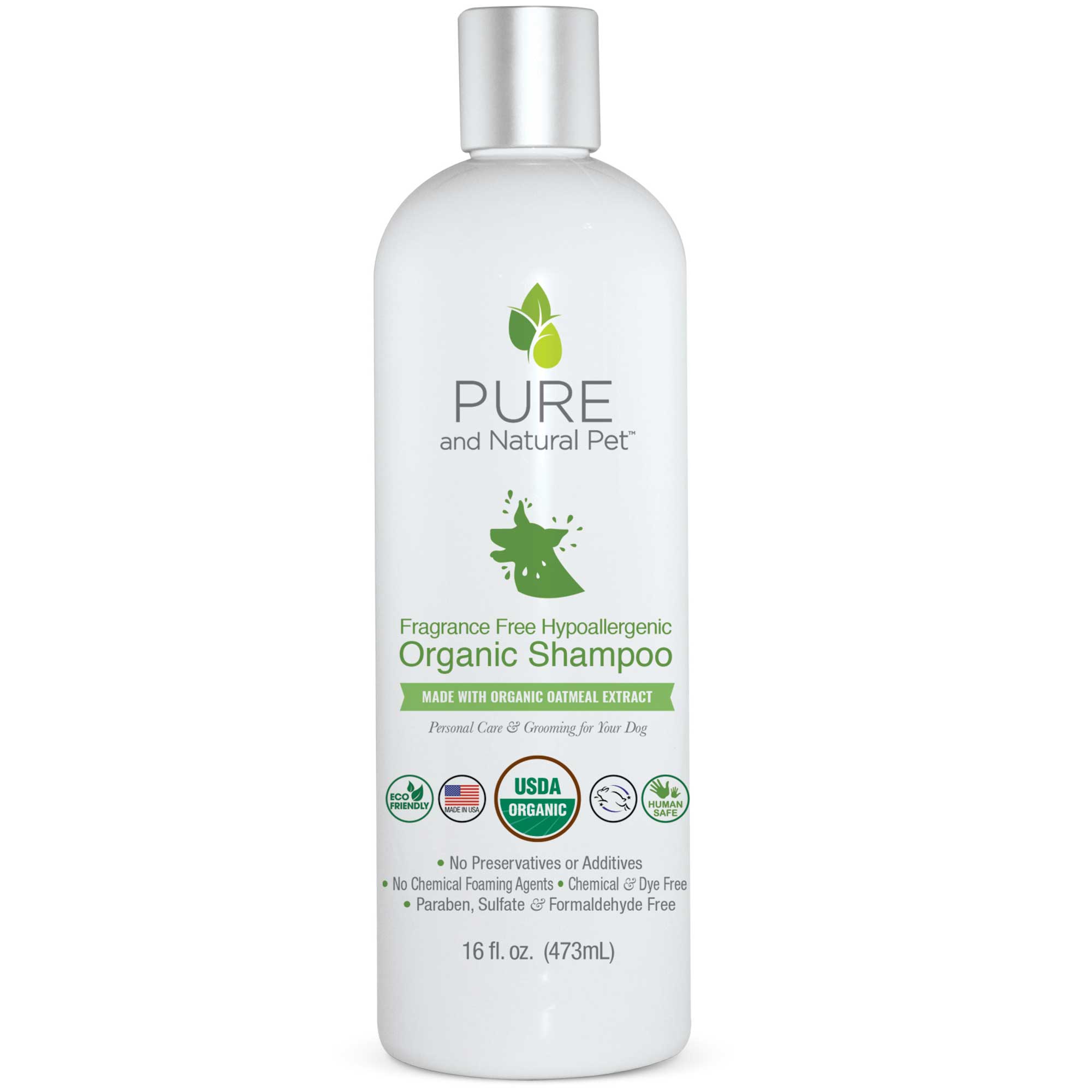 Pure and Natural Pet Organic Shampoo Usage