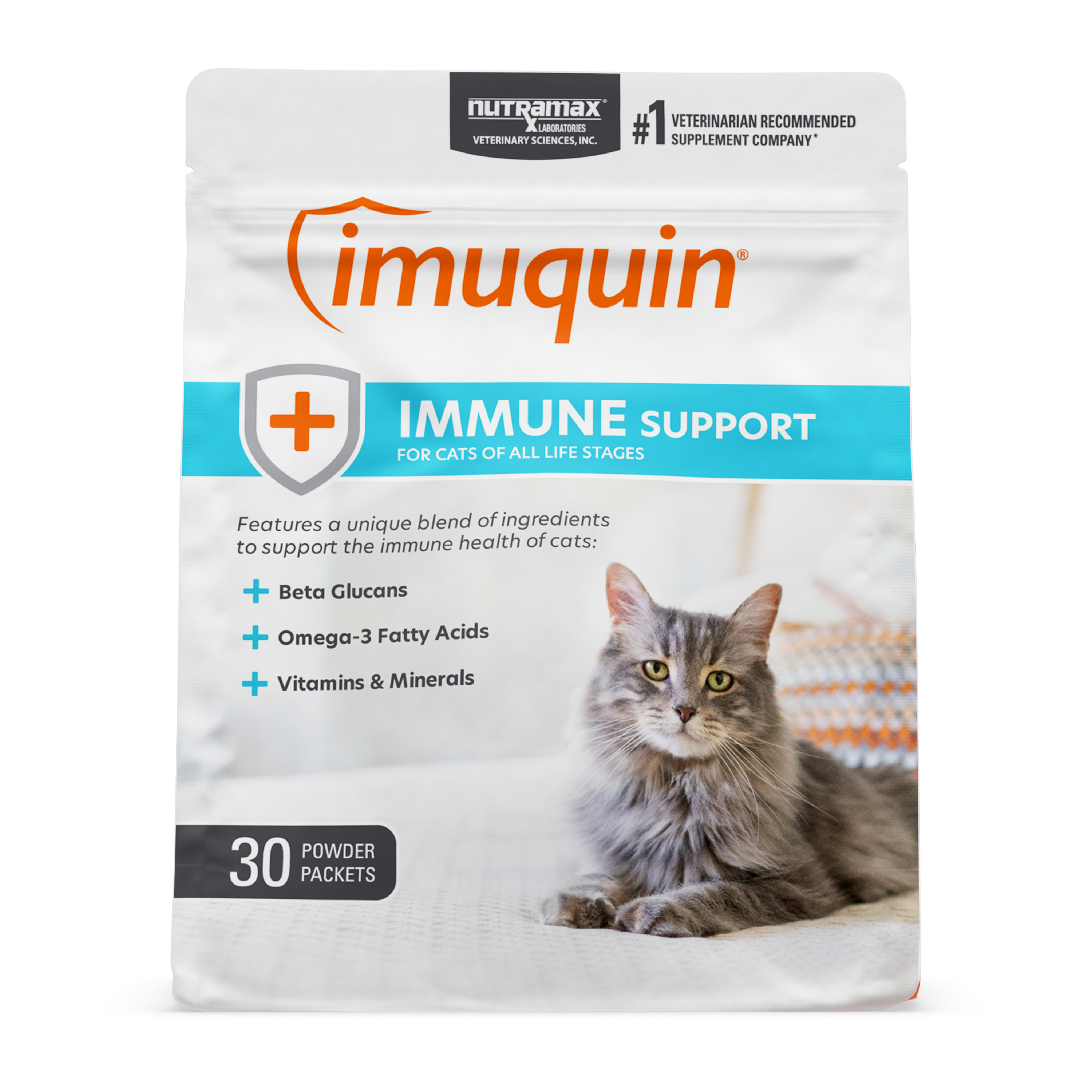 Nutramax Imuquin® Immune Support Powdered Supplement for Cats