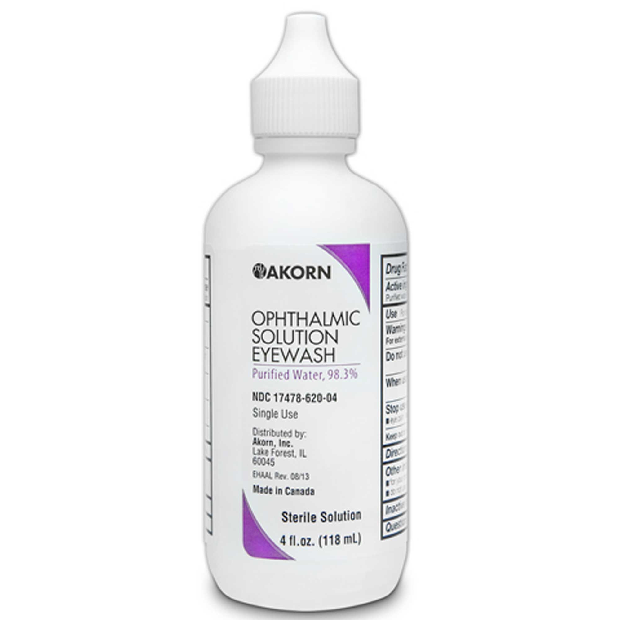Ophthalmic Solution Eyewash Usage