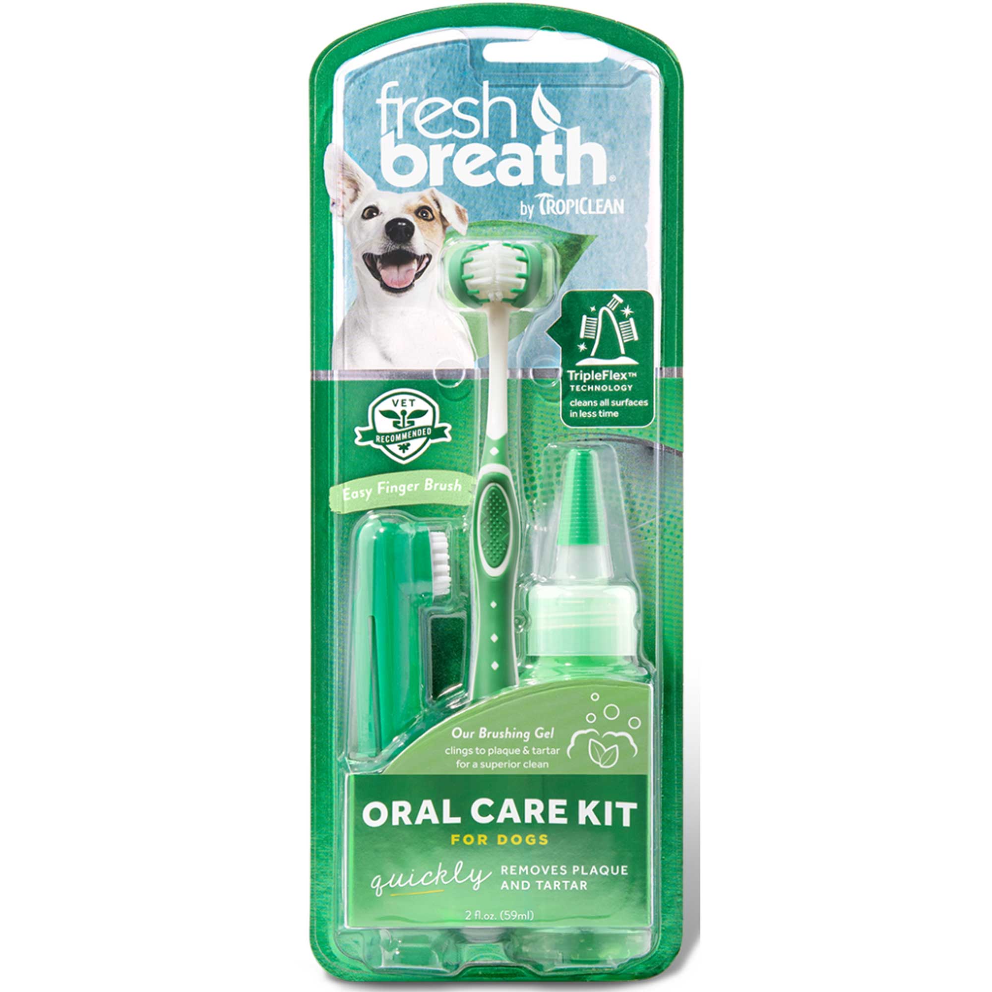 Tropiclean Fresh Breath Oral Care Kit Usage