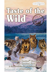 Taste of the Wild Wetlands Canine Recipe Roasted Fowl Dry Dog Food Usage