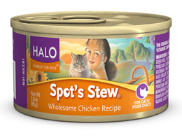 Halo Spot's Stew Canned Cat Food Usage
