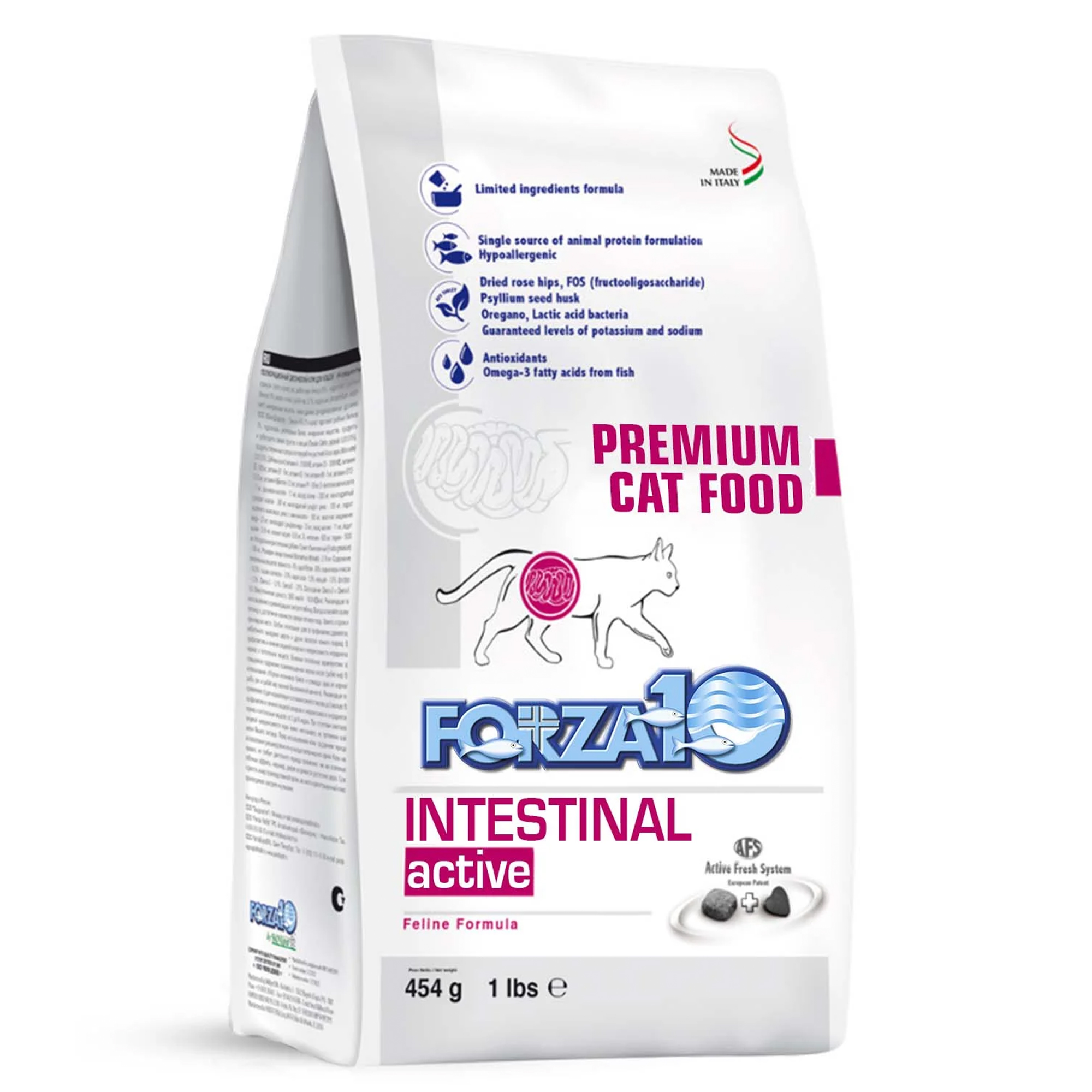 Forza10 Nutraceutic Active Intestinal Support Diet Dry Cat Food Usage