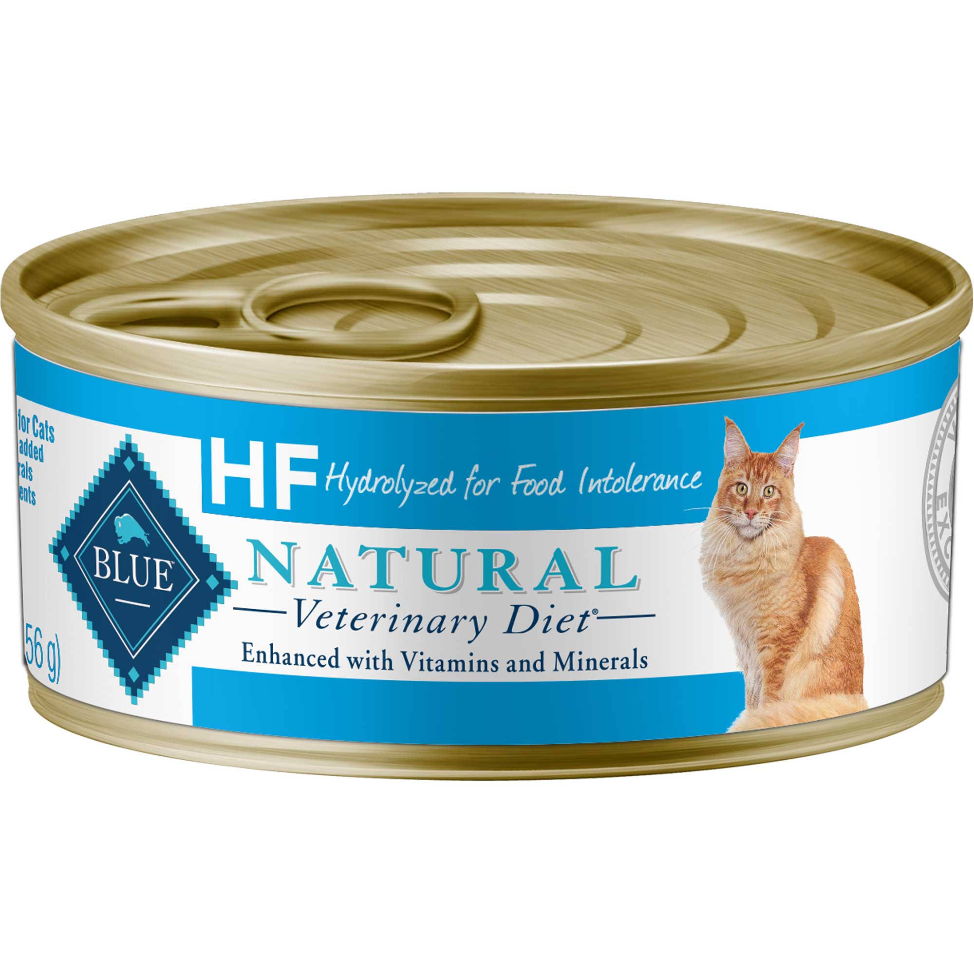 BLUE Natural Veterinary Diet HF Hydrolyzed for Food Intolerance Grain-Free Wet Cat Food Usage