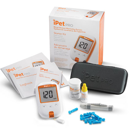 iPet PRO Blood Glucose Monitoring System Usage