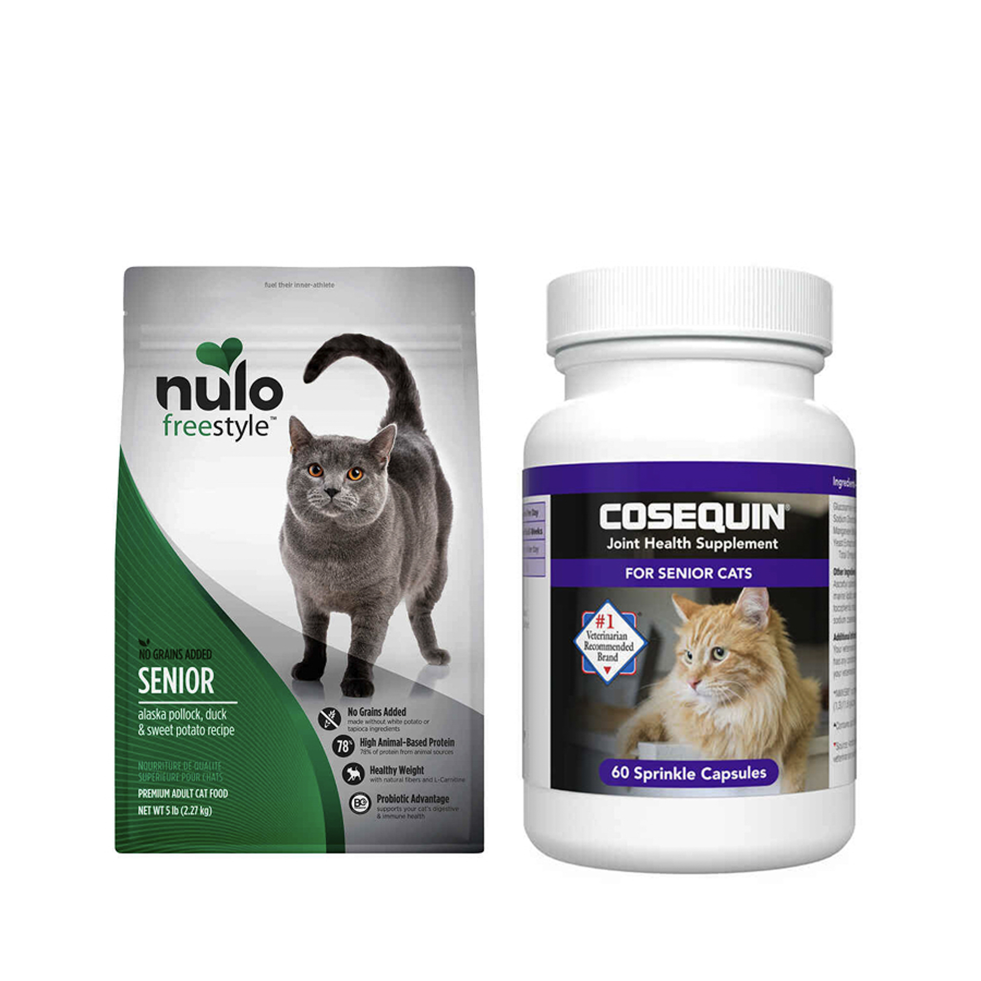 Bundle: Nulo + Nutramax Cosequin - Joint Health & Nutrition Bundle for Senior Cats-product-tile