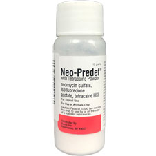 Neo-Predef with Tetracaine Powder Usage