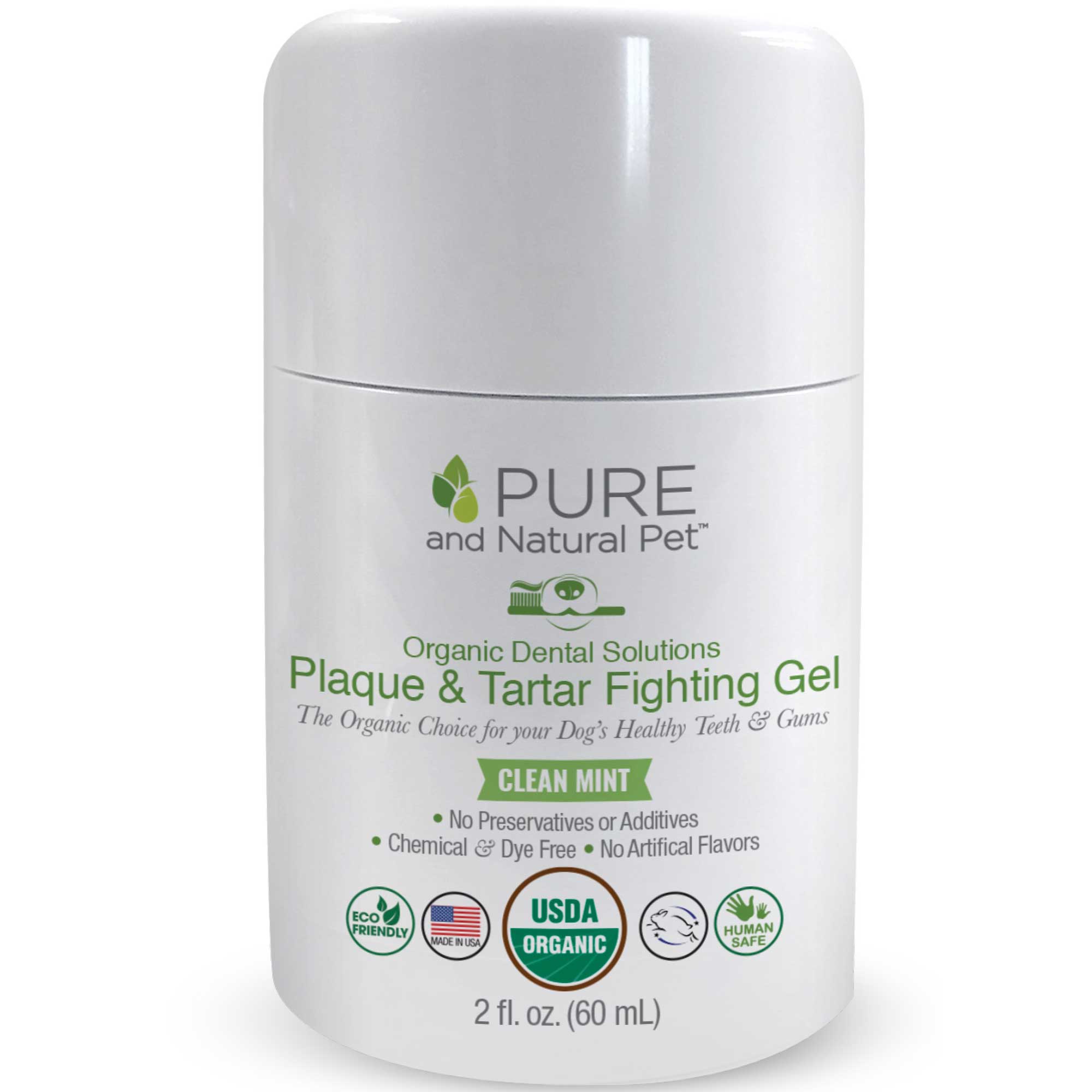 Pure and Natural Pet Organic Dental Solutions Plaque & Tartar Control Gel Usage